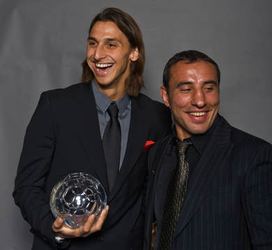 Årets forward, Zlatan Ibrahimovic och Ara Abrahamian