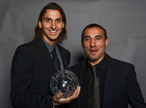 Årets forward, Zlatan Ibrahimovic och Ara Abrahamian