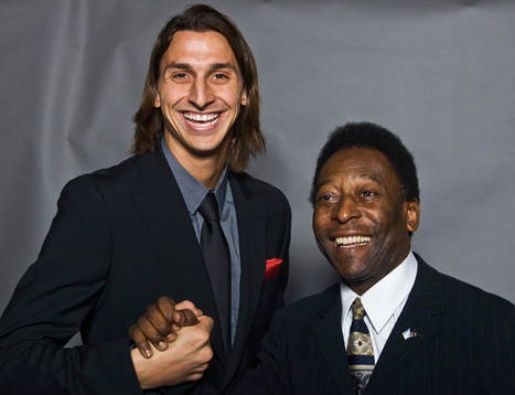 Fotbollskanalens Hederspris, Zlatan Ibrahimovic och Pelé