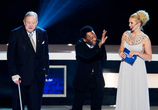 Lennart Johansson, Pelé och Jessica Almenäs
