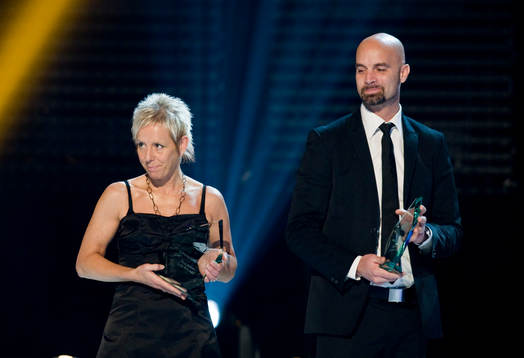 Årets domare, dam: Lena Arwedahl; Årets domare, herr: