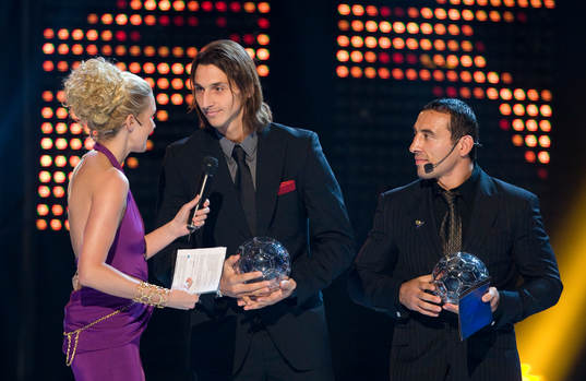 Årets Forward, Zlatan Ibrahimovic, Ara Abrahamian och