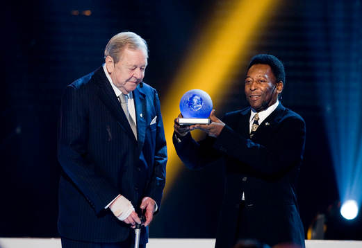 Lennart Johansson och Pelé