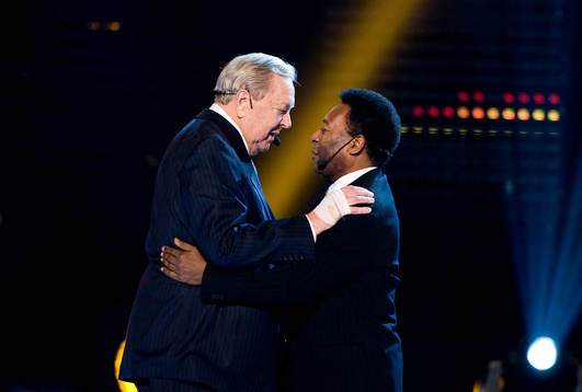 Lennart Johansson och Pelé