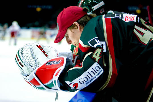 Johan Holmqvist, målvakt, Frölunda