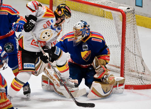 Stephen Dixon, Brynäs och Stefan Ridderwall, målvakt,
