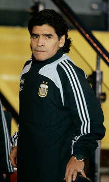 Diego Maradona, förbundskapten