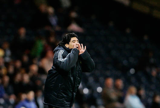Diego Maradona, förbundskapten