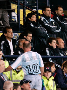 Diego Maradona, förbundskapten