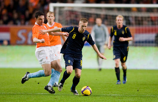 Rasmus Lindgren och Mark van Bommel