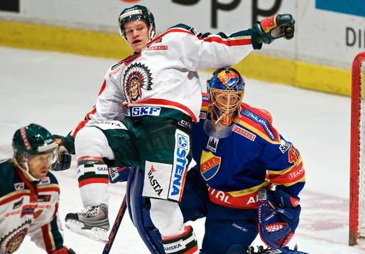 Patric Blomdahl, Frölunda och Gustaf Wesslau, målvakt,