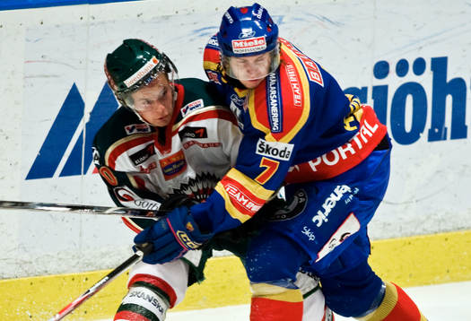 Fredrik Pettersson, Frölunda och Andreas Holmqvist,
