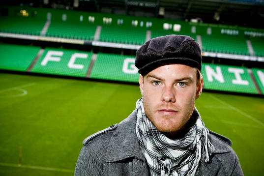Fredrik Stenman på hemmaarenan Euroborg