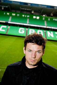 Marcus Berg på hemmaarenan Euroborg