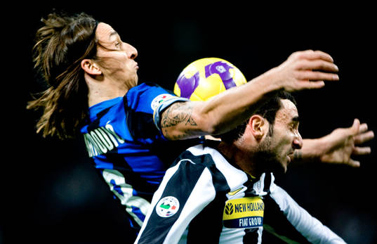 Zlatan Ibrahimovic, Inter och Cristian Molinaro, Juventus