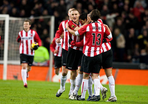 Fotboll, holländsk, Eredivisie, PSV Eindhoven - Heracles