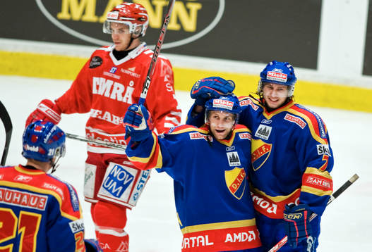 Tim Eriksson och Andreas Holmqvist, Djurgården, jubel