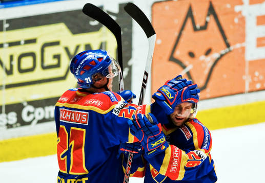 Andreas Engqvist och Tim Eriksson, Djurgården, jubel