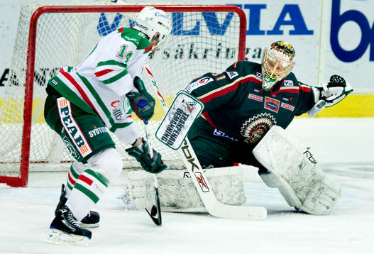 Mikael Gath, Rögle, Ari Ahonen, målvakt, Frölunda