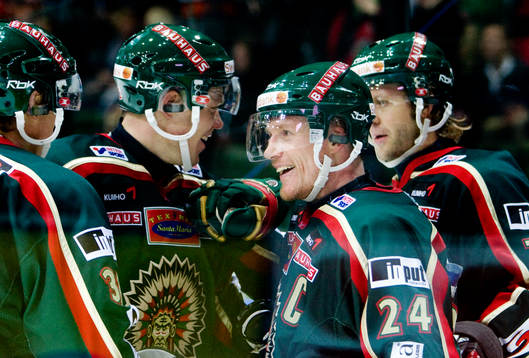 Niklas Andersson, Tomi Kallio, Frölunda, jubel