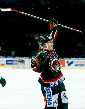 Niklas Andersson, Frölunda, jubel