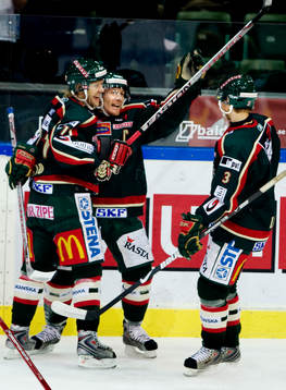 Tomi Kallio, Niklas Andersson, Philip Larsen, Frölunda,