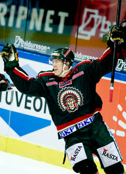 Joseph Di Penta, Frölunda, jubel