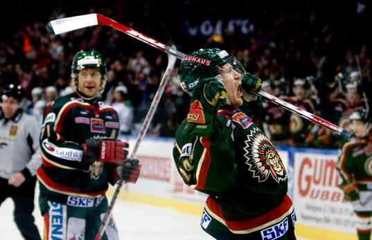 Niklas Andersson, Frölunda, jubel