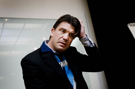 Presskonferens, Bosse Andersson avgår