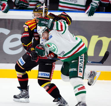 Sebastian Lauritzen, Brynäs och Cam Abbott, Rögle