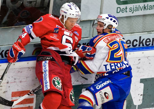 Robert Carlsson, Södertälje och Tim Eriksson, Djurgården