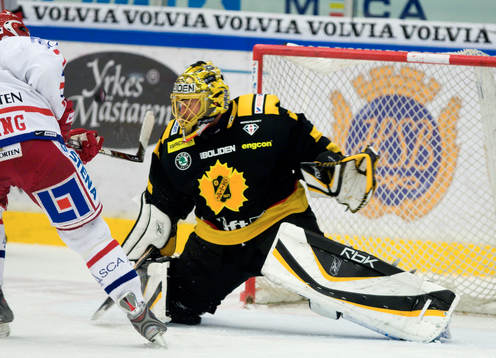Fredrik Hynning, Timrå och Andreas Hadelöv, Målvakt,