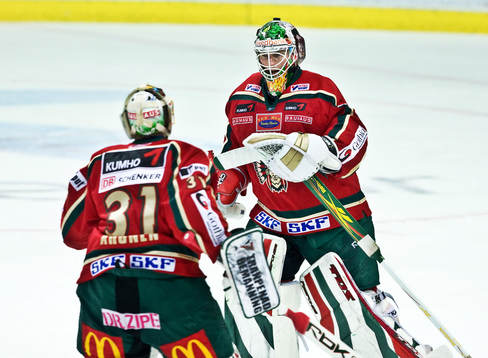 Frölunda bytte målvakt, in med Ari Ahonen, ut med Johan