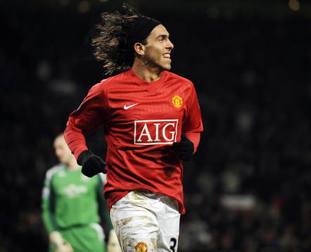 Carlos Tevez, Manchester U, glädje, jubel