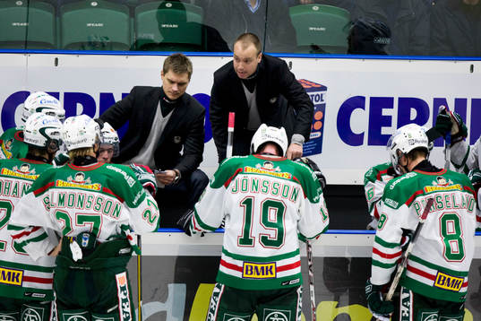 Björn Hellkvist och Peter Johansson, tränare