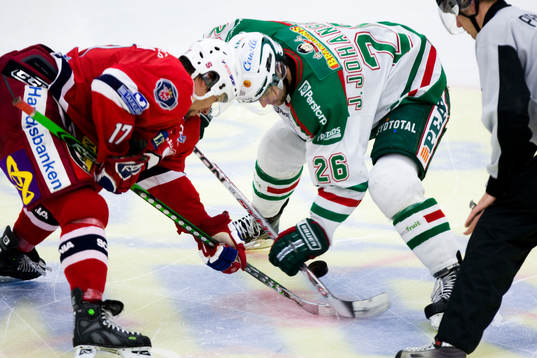 Jason Morgan, Södertälje och Jakob Johansson, Rögle,