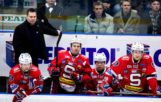 Leif Strömberg, tränare, Jason Morgan, Martin Cibak och