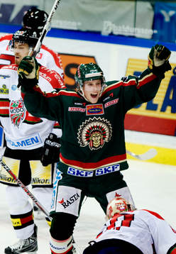 Joakim Andersson, Frölunda, jubel