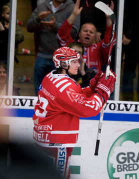 Tom Wandell, tackar publiken