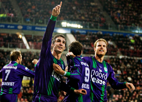 Andreas Granqvist, Goran Lovre, Marcus Berg och Fredrik