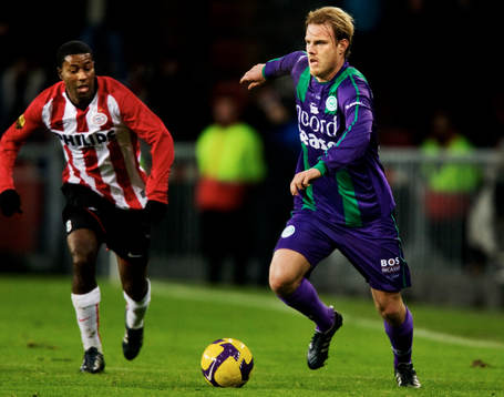 Fredrik Stenman, Groningen, på språng
