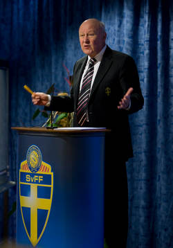 Lars-Åke Lagrell, ordförande Fotbollförbundet