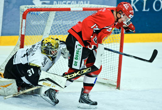 Fredrik Holmgren, målvakt, AIK och Jimmie Kraft, Almtuna