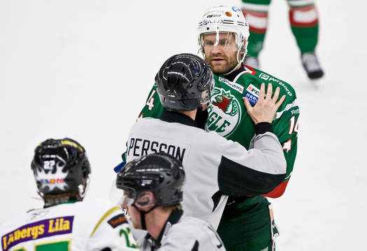 Mikael Gath, Rögle, har hamnat i bråk
