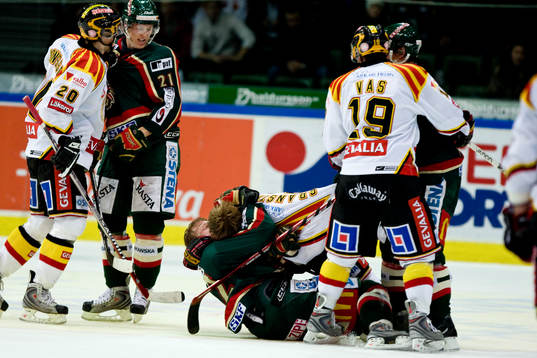Johan Andersson, Frölunda och Jonathan Granström,
