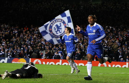 Didier Drogba, Chelsea, glädje, jubel