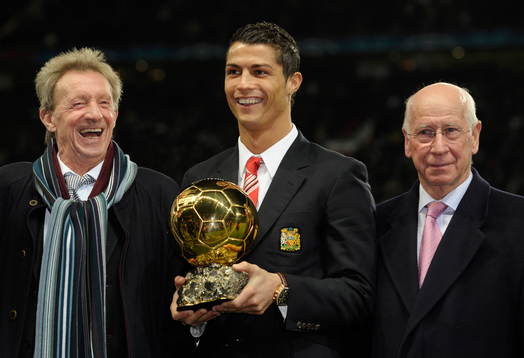 Cristiano Ronaldo, Manchester United, med utmärkelse,