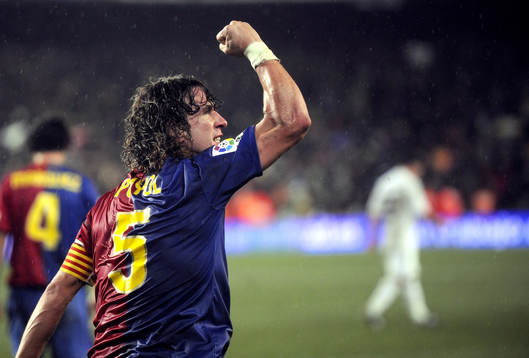 Carles Puyol, jubel