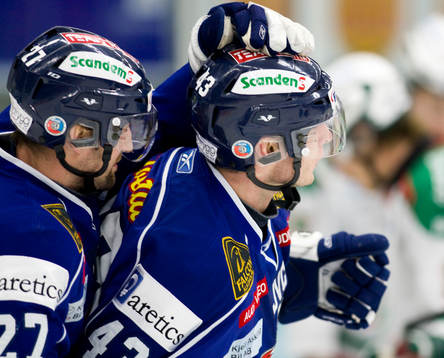 Jan Hlavac och Tomas Surovy, jubel