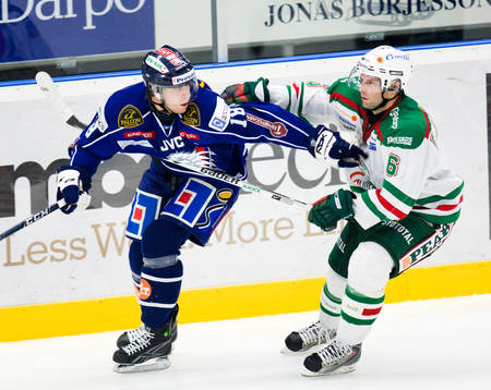 Pontus Petterström, Linköping och Daniel Johansson, Rögle